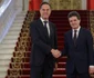 Nicușor Dan îl primește pe Mark Rutte la Palatul Cotroceni/FOTO: Inquam Photos / George Călin