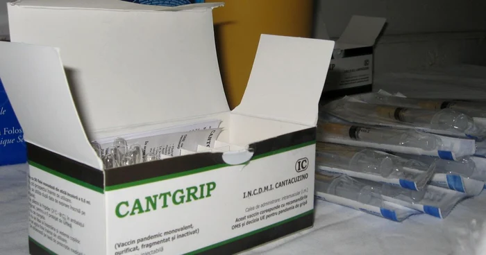 Cantgrip este vaccinul produs la Institutul Cantacuzino 