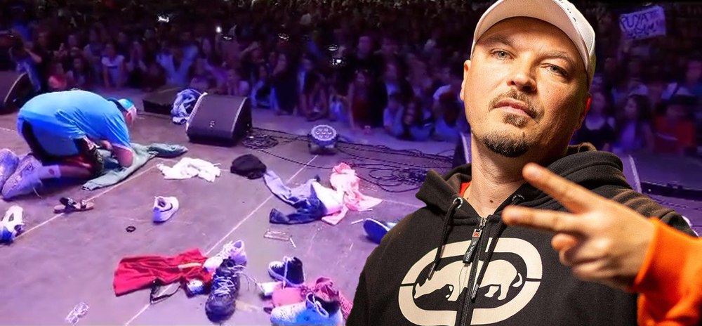 Puya a „explodat” pe scenă și a oprit muzica: „Ori am venit la concert, ori am venit să faci școală cu noi” VIDEO