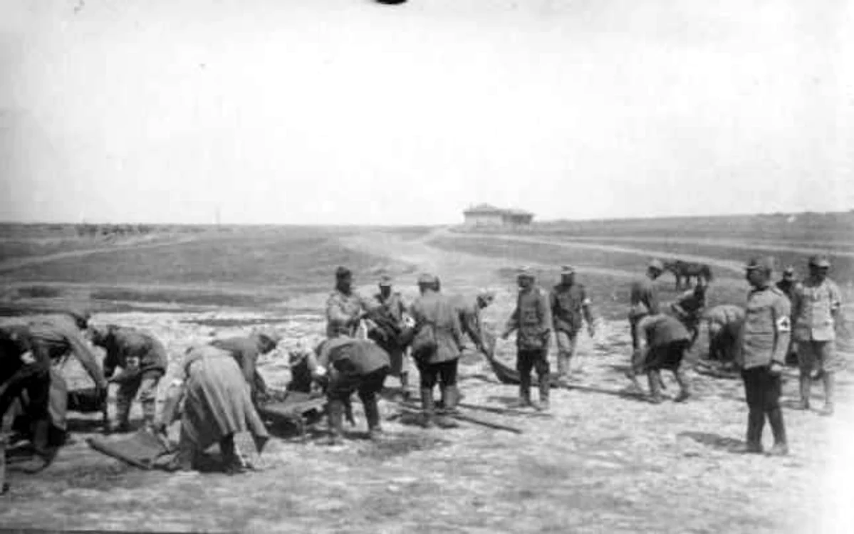 Imagini de pe frontul Primului Război Mondial FOTO Wikipedia
