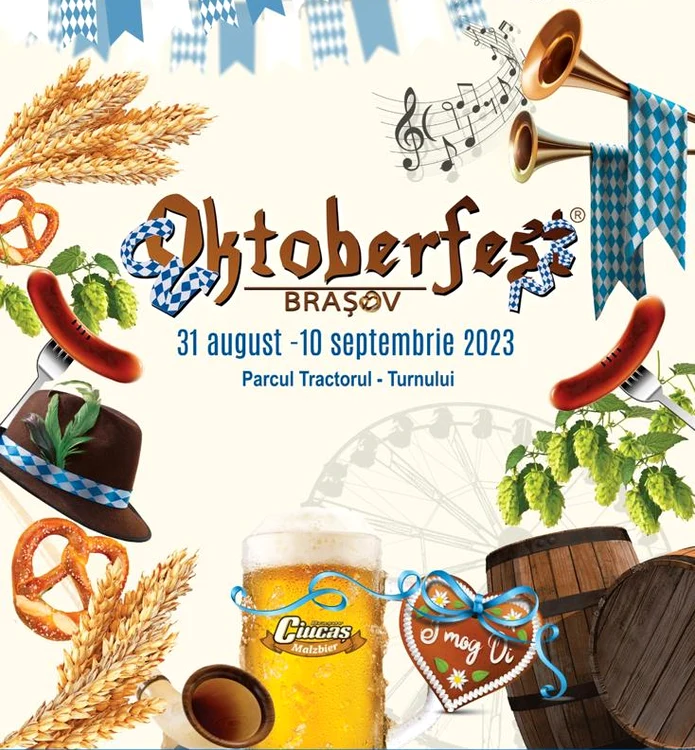 Oktoberfest 2023 se va organiza la Brașov între 30 august și 10 septembrie FOTO Oktoberfest