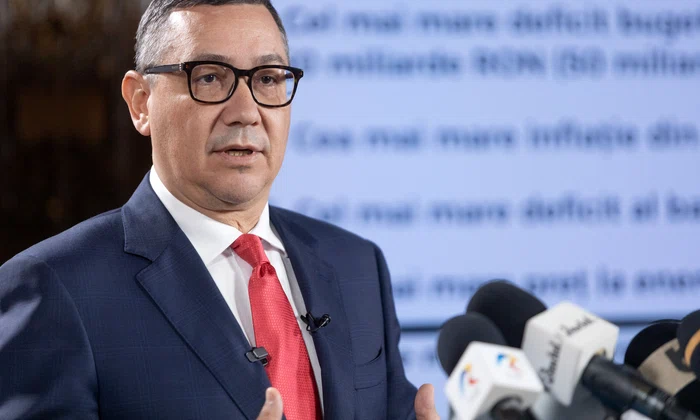 Victor Ponta. FOTO MEDIAFAX FOTO / Alexandra Pandrea
