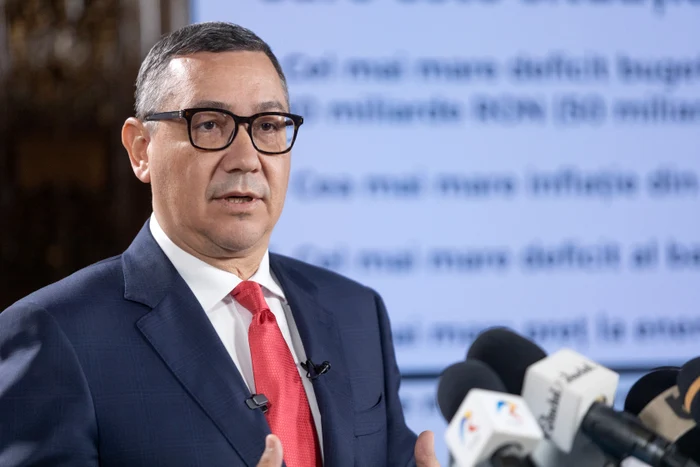 Victor Ponta Foto: Mediafax
