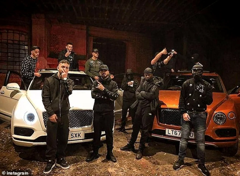 
    Aşa îşi arată puterea mafioţii albanezi din Londrafoto Instagram  