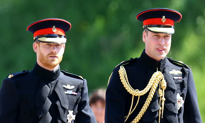 Harry și William în uniforme, GettyImages jpg