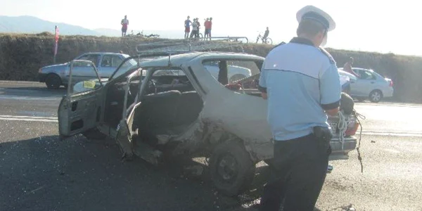 Accident cu 2 raniti la Selimbar