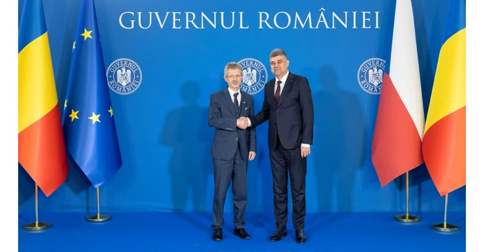 Întrevedere Marcel Ciolacu și presedintele Senatului Republicii Cehe. Foto Gov.ro