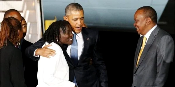 barack obama in vizita in kenya