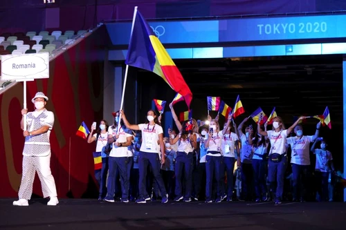 Delegația României prezentă la festivitatea de deschidere a Jocurilor OlimpiceFoto: Guliver/ GettyImages