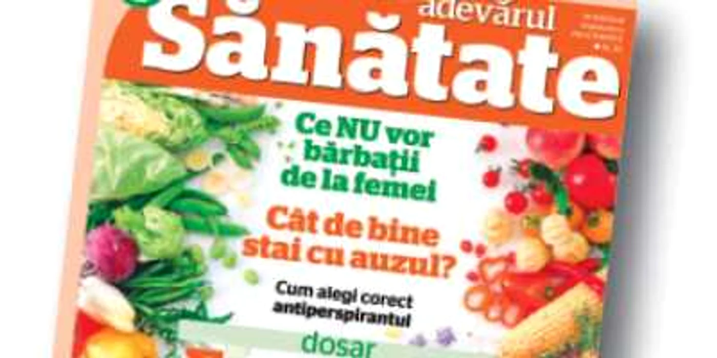 Citiţi mâine în „Adevărul Sănătate“
