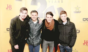 Vârciu este managerul trupei muzicale „Băieţii” jpeg