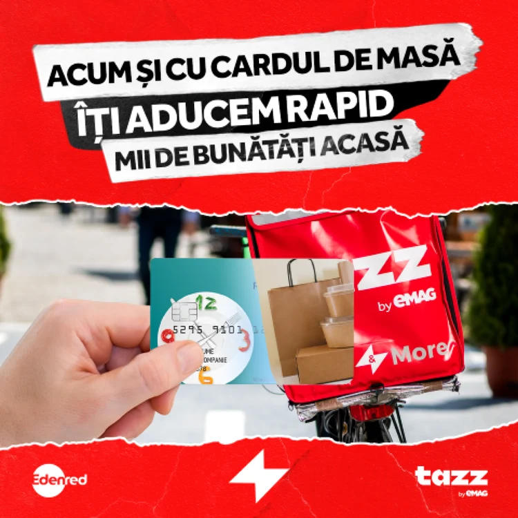 card tichete de masa edenred tazz by emag