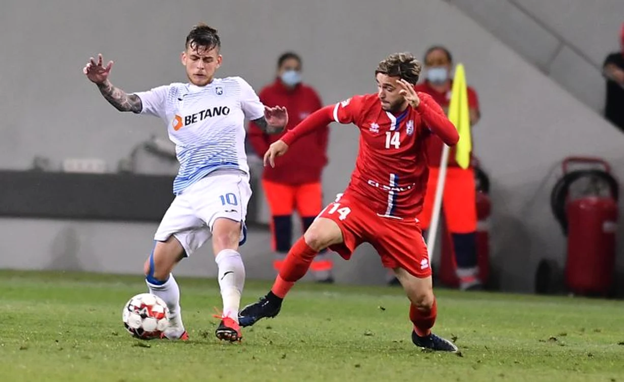 Alessio Carlone (nr. 14) a jucat în România la Poli Iași și la FC BotoșaniFOTO: Sportpictures.eu
