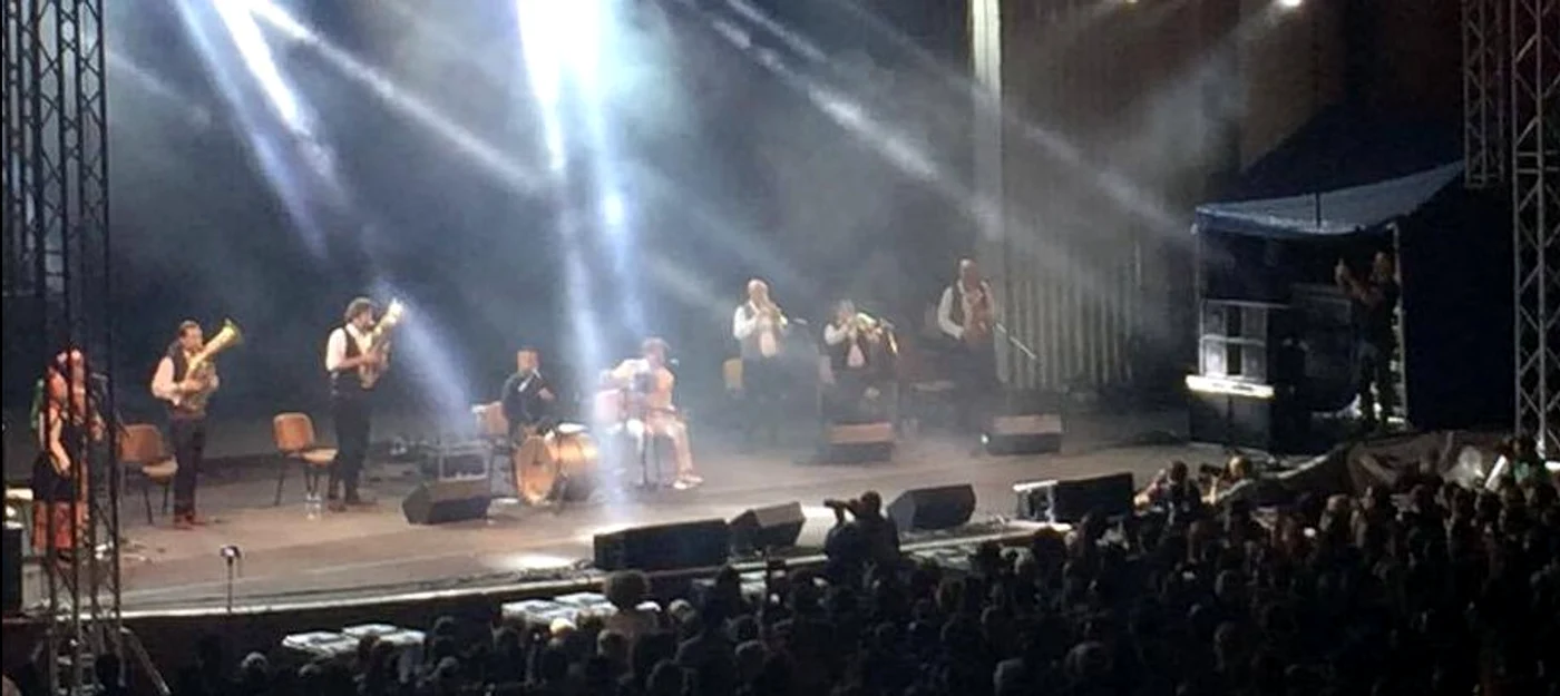 
    Goran Bregovic și orchestra lui au concertat la BucureștiFoto: Alina Răducanu  