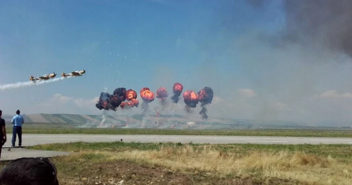 Ziua Aviaţiei celebrată la Baza 71 Câmpia Turzii. FOTO: Anca Popa