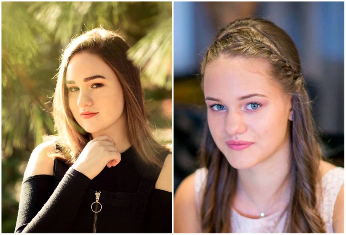 Alexandra şi Ioana au luat media 10 la Bac şi Evaluare FOTO Arhivă personală
