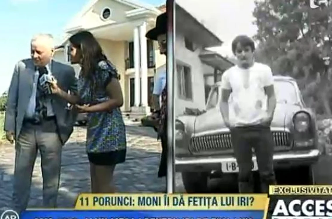 Ce surpriză de ziua ta, Irinel! FOTO: Acces Direct