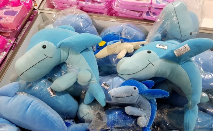 
    Delfini din pluș cu organe genitale, la ConstanțaFOTO: replicaonline.ro  