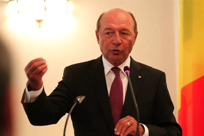 Preşedintele Traian Băsescu FOTO Tudor Iovu