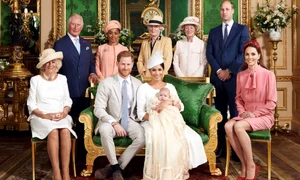 Meghan Markle şi prinţul Harry si au botezat copilul jpeg