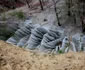 Piramidele spectaculoase înalte de 80 de metri de la Goranu - Râmnicu Vâlcea Foto Alex Sandel Badea