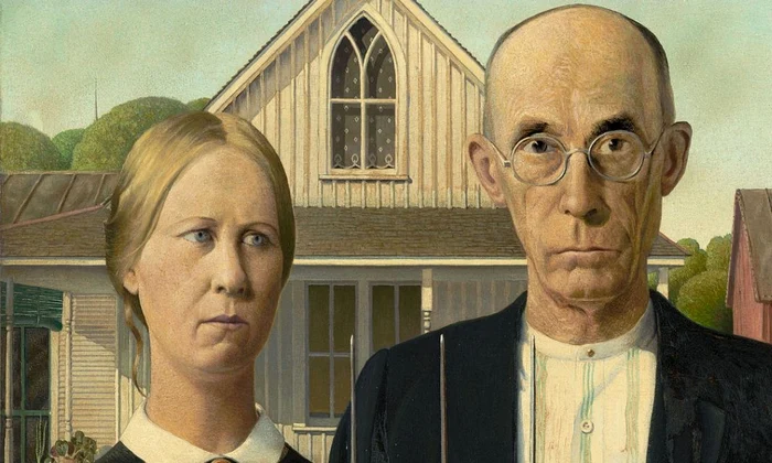 Controversele din spatele picturii «American Gothic» (Grant Wood) jpeg