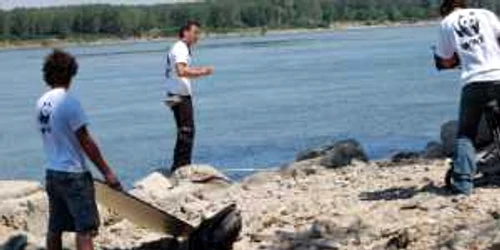Echipa Mihaelei Rădulescu a filmat ostroavele de la Gârcov