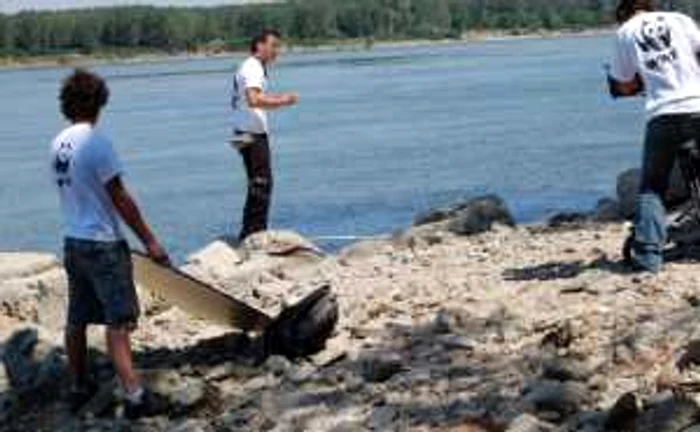 Echipa Mihaelei Rădulescu a filmat ostroavele de la Gârcov