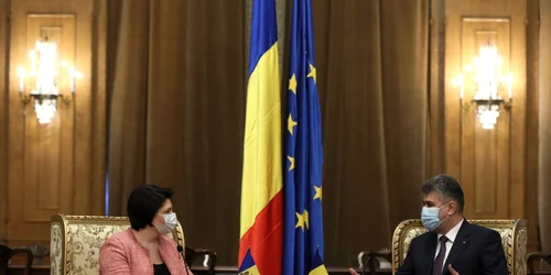 Marcel Ciolacu si Natalia Gavrilita foto facebook