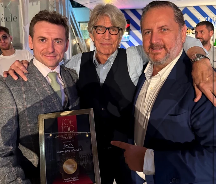 Cristian Pătruș, Eric Roberts și Edi Irimia, parteneri de afaceri foto: I Șucces