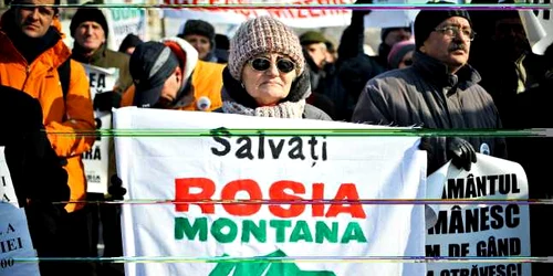 protest rosia montana mediafax