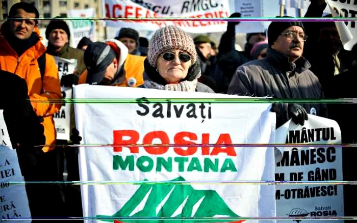 protest rosia montana mediafax