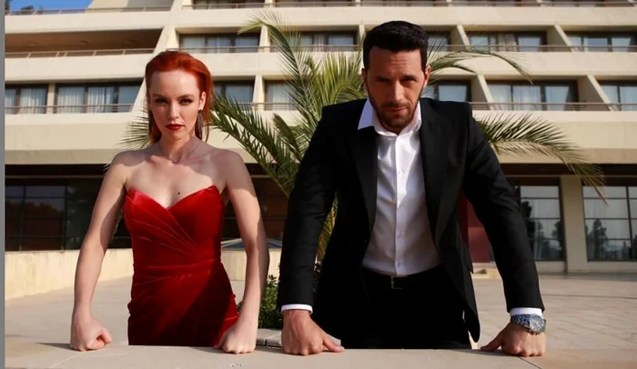 Olimpia Melinte şi Adrian Nartea, în serialul "Vlad"