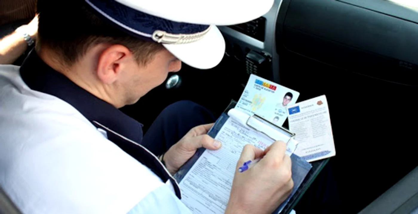 Polițistul a consemnat doar presupuneri în procesul verbal de contravenție FOTO arhivă Adevărul