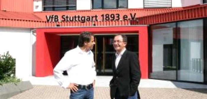 Timişoara: Afaceriştii nemţi din Banat au inimile împărţite la meciul "Poli" - VFB Stuttgart