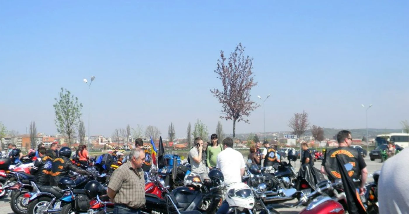 Motocicliştii vor face spectacol la Făgăraş. FOTOArhivă.
