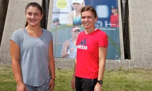 La Montreal, Bianca Andreescu s a fotografiat cu Simona Halep jpeg