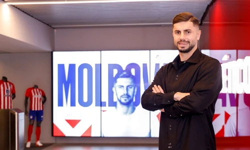 Horatiu Moldovan, prezentat oficial la Atletico Madrid (X, Twitter) jpg