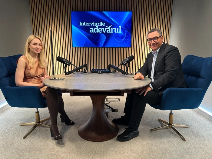 Ponta la Interviurile Adevărul. FOTO: Cătălin Mănescu