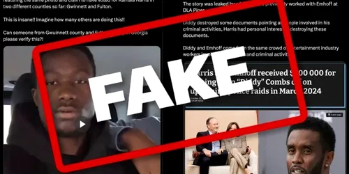 fake/ FOTO: X AlphaFox78