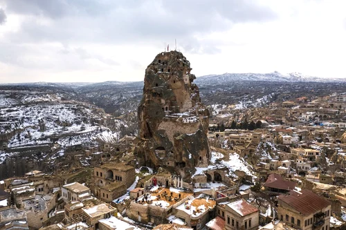Nevşehir, Cappadocia. Castelul Ortahisar (© Autoritatea pentru Promovarea și Dezvoltarea Turismului din Turcia)