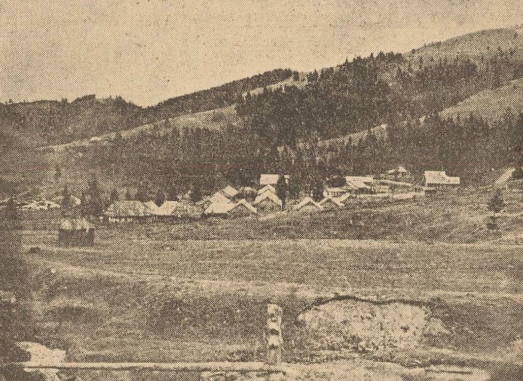Baracamente . Foto: Universul, 1948