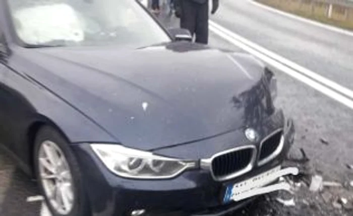 Accident în zona Veştem - Sibiu Foto mesageruldesibiu ro