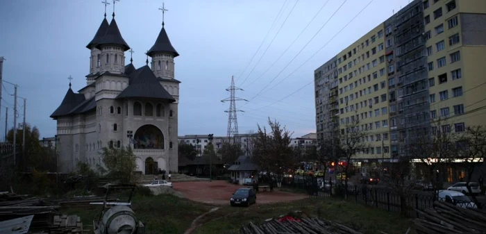 Biserica Sfântul Nectarie, din cartierul ieşean Alexandru cel Bun FOTO Adevărul