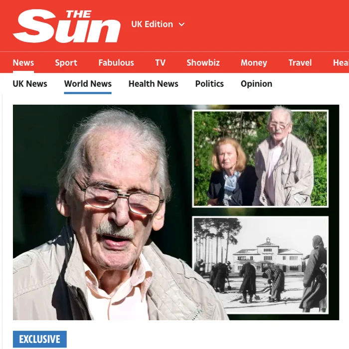 Gregor Formanek, fotografiat în The Sun SURSA thesun.co.uk