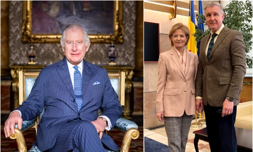 Majestatea Sa Margareta si Principele Radu la incoronarea lui Charles jpg