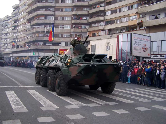 Parada militară la Alba Iulia