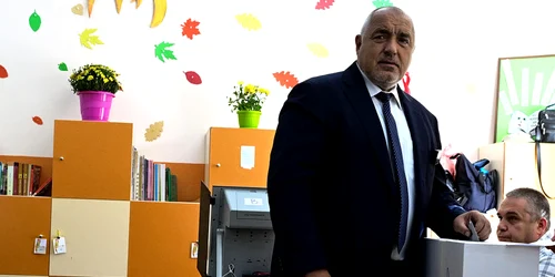 Boiko Borisov votand in alegerile din Bulgaria 2022 FOTO EPA EFE jpg