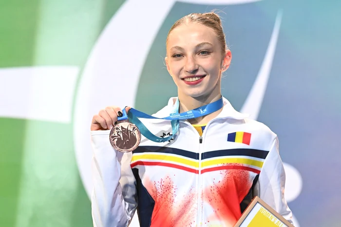 Ana Bărbosu a cucerit medalia de bronz la Campionatele Europene, la individual compus 