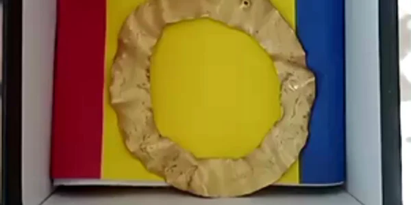 obiect de tezaur unicat descoperit in olt   foto arhiva Adrian laurentiu manea (1) mp4 thumbnail png